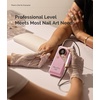 image:imageMelodySusie ClipOn Rechargeable 2in1 Nail Drill with Adjustable BuiltIn StandSM330G 35000RPM EFile with Lightweight Handpiece for All Manicure Shaping amp Gel Removal for Advanced Home amp Salon Use35000rpm Coreless Motorpink
