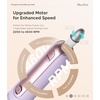 image:imageMelodySusie Cordless Pedicure amp Manicure Nail Drill Kit PC760G for SalonQuality Foot Care for Home amp Travel Rechargeable with 5 Speeds 8in1 Bits 360 LED Light amp AntiDust ShieldPurple Rose Gold