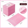 image:imageMelodySusie Disposable Nail Mats 50Pcs 3Ply Absorbent Nail Art Table Pads with PE Backing 18 x 13 Nail Desk Protection for Manicure Pedicure Salon Home DIY Pink125Pcs Pink