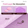 image:imageMelodySusie Disposable Nail Mats 50Pcs 3Ply Absorbent Nail Art Table Pads with PE Backing 18 x 13 Nail Desk Protection for Manicure Pedicure Salon Home DIY Pink50Pcs Purple