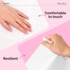 image:imageMelodySusie Disposable Nail Mats 50Pcs 3Ply Absorbent Nail Art Table Pads with PE Backing 18 x 13 Nail Desk Protection for Manicure Pedicure Salon Home DIY Pink50Pcs White