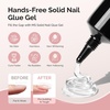 image:imageMelodySusie French Tips Press On ToenailsSharp Square 300Pcs 15 Sizes X PreDesigned High Gloss Berry Pink Soft Gel Full Cover Acrylic Fake Nails ExtensionLonglastingampReusableWomen DIYampSalon UseShort Almond