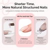 image:imageMelodySusie French Tips Press On ToenailsSharp Square 300Pcs 15 Sizes X PreDesigned High Gloss Berry Pink Soft Gel Full Cover Acrylic Fake Nails ExtensionLonglastingampReusableWomen DIYampSalon UseShort Almond