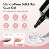 image:imageMelodySusie French Tips Press On ToenailsSharp Square 300Pcs 15 Sizes X PreDesigned High Gloss Berry Pink Soft Gel Full Cover Acrylic Fake Nails ExtensionLonglastingampReusableWomen DIYampSalon UseSquare