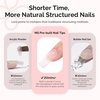 image:imageMelodySusie French Tips Press On ToenailsSharp Square 300Pcs 15 Sizes X PreDesigned High Gloss Berry Pink Soft Gel Full Cover Acrylic Fake Nails ExtensionLonglastingampReusableWomen DIYampSalon UseSquare