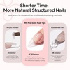 image:imageMelodySusie French Tips Press On ToenailsSharp Square 300Pcs 15 Sizes X PreDesigned High Gloss Berry Pink Soft Gel Full Cover Acrylic Fake Nails ExtensionLonglastingampReusableWomen DIYampSalon UseMedium Almond