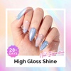 image:imageMelodySusie Galaliver Green Glitter Gel Nail Polish 15ML Sparkly Bright Green Shimmer Gel Polish Soak Off UV LED Cured Long Lasting Gift for Women DIY Nail Design Nail Art Manicure X08Aurora Blue ShimmerG2103