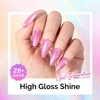 image:imageMelodySusie Galaliver Green Glitter Gel Nail Polish 15ML Sparkly Bright Green Shimmer Gel Polish Soak Off UV LED Cured Long Lasting Gift for Women DIY Nail Design Nail Art Manicure X08Jelly Hot Pink ShimmerG2610