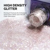 image:imageMelodySusie Galaliver Green Glitter Gel Nail Polish 15ML Sparkly Bright Green Shimmer Gel Polish Soak Off UV LED Cured Long Lasting Gift for Women DIY Nail Design Nail Art Manicure X08Bright Pink X04