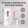 image:imageMelodySusie Galaliver Green Glitter Gel Nail Polish 15ML Sparkly Bright Green Shimmer Gel Polish Soak Off UV LED Cured Long Lasting Gift for Women DIY Nail Design Nail Art Manicure X08Milky PinkA2607