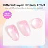 image:imageMelodySusie Galaliver Green Glitter Gel Nail Polish 15ML Sparkly Bright Green Shimmer Gel Polish Soak Off UV LED Cured Long Lasting Gift for Women DIY Nail Design Nail Art Manicure X08Aurora Pink ShimmerG2607
