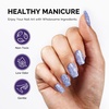 image:imageMelodySusie Galaliver Green Glitter Gel Nail Polish 15ML Sparkly Bright Green Shimmer Gel Polish Soak Off UV LED Cured Long Lasting Gift for Women DIY Nail Design Nail Art Manicure X08Starry Blue X11