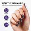 image:imageMelodySusie Galaliver Green Glitter Gel Nail Polish 15ML Sparkly Bright Green Shimmer Gel Polish Soak Off UV LED Cured Long Lasting Gift for Women DIY Nail Design Nail Art Manicure X08AColorful Black GlitterX10
