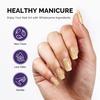 image:imageMelodySusie Galaliver Green Glitter Gel Nail Polish 15ML Sparkly Bright Green Shimmer Gel Polish Soak Off UV LED Cured Long Lasting Gift for Women DIY Nail Design Nail Art Manicure X08Noble Gold X02