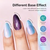 image:imageMelodySusie Galaliver Pink Glitter Gel Nail Polish 15ML Sparkly Purple Shimmer Gel Polish Soak Off UV LED Cured Long Lasting Gift for Women DIY Nail Design Nail Art Manicure X06Aurora Blue ShimmerG2103