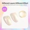 image:imageMelodySusie Galaliver Pink Glitter Gel Nail Polish 15ML Sparkly Purple Shimmer Gel Polish Soak Off UV LED Cured Long Lasting Gift for Women DIY Nail Design Nail Art Manicure X06WhiteYellow Aurora ShimmerG2303