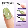 image:imageMelodySusie Galaliver Pink Glitter Gel Nail Polish 15ML Sparkly Purple Shimmer Gel Polish Soak Off UV LED Cured Long Lasting Gift for Women DIY Nail Design Nail Art Manicure X06Elf Green X08