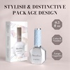 image:imageMelodySusie Galaliver Pink Glitter Gel Nail Polish 15ML Sparkly Purple Shimmer Gel Polish Soak Off UV LED Cured Long Lasting Gift for Women DIY Nail Design Nail Art Manicure X06Baby Blue253