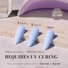 image:imageMelodySusie Galaliver Pink Glitter Gel Nail Polish 15ML Sparkly Purple Shimmer Gel Polish Soak Off UV LED Cured Long Lasting Gift for Women DIY Nail Design Nail Art Manicure X06Baby Blue253