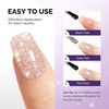 image:imageMelodySusie Galaliver Pink Glitter Gel Nail Polish 15ML Sparkly Purple Shimmer Gel Polish Soak Off UV LED Cured Long Lasting Gift for Women DIY Nail Design Nail Art Manicure X06Nude Pink X03