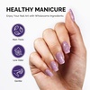 image:imageMelodySusie Galaliver Pink Glitter Gel Nail Polish 15ML Sparkly Purple Shimmer Gel Polish Soak Off UV LED Cured Long Lasting Gift for Women DIY Nail Design Nail Art Manicure X06Free Purple X06