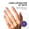 image:imageMelodySusie Galaliver Pink Glitter Gel Nail Polish 15ML Sparkly Purple Shimmer Gel Polish Soak Off UV LED Cured Long Lasting Gift for Women DIY Nail Design Nail Art Manicure X06Nude Pink X03