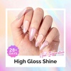 image:imageMelodySusie Galaliver Pink Glitter Gel Nail Polish 15ML Sparkly Purple Shimmer Gel Polish Soak Off UV LED Cured Long Lasting Gift for Women DIY Nail Design Nail Art Manicure X06White Aurora Pink ShimmerG2606