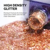 image:imageMelodySusie Galaliver Pink Glitter Gel Nail Polish 15ML Sparkly Purple Shimmer Gel Polish Soak Off UV LED Cured Long Lasting Gift for Women DIY Nail Design Nail Art Manicure X06Bright Orange GlitterX13