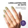 image:imageMelodySusie Galaliver Pink Glitter Gel Nail Polish 15ML Sparkly Purple Shimmer Gel Polish Soak Off UV LED Cured Long Lasting Gift for Women DIY Nail Design Nail Art Manicure X06Elf Green X08