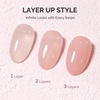 image:imageMelodySusie Gel Nail Kit with PART06G Cordless UV Lamp Rechargeable LED UV Light with Smart Sensor Classic Popular Colors Plant Based Nails Polish with Top Base Coat Builder Gel Beginner Nail KitASheer NudeJN19
