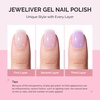 image:imageMelodySusie Gel Nail Kit with PART06G Cordless UV Lamp Rechargeable LED UV Light with Smart Sensor Classic Popular Colors Plant Based Nails Polish with Top Base Coat Builder Gel Beginner Nail KitLilac PurpleJM04