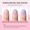 image:imageMelodySusie Gel Nail Kit with PART06G Cordless UV Lamp Rechargeable LED UV Light with Smart Sensor Classic Popular Colors Plant Based Nails Polish with Top Base Coat Builder Gel Beginner Nail KitLavender PurpleJM02