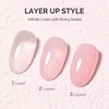 image:imageMelodySusie Gel Nail Kit with PART06G Cordless UV Lamp Rechargeable LED UV Light with Smart Sensor Classic Popular Colors Plant Based Nails Polish with Top Base Coat Builder Gel Beginner Nail KitGrace Nude PinkB6650