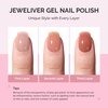 image:imageMelodySusie Gel Nail Kit with PART06G Cordless UV Lamp Rechargeable LED UV Light with Smart Sensor Classic Popular Colors Plant Based Nails Polish with Top Base Coat Builder Gel Beginner Nail KitDarkBrownJC17