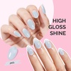 image:imageMelodySusie Gel Nail Kit with PART06G Cordless UV Lamp Rechargeable LED UV Light with Smart Sensor Classic Popular Colors Plant Based Nails Polish with Top Base Coat Builder Gel Beginner Nail KitMilky BlueJM11