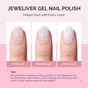 image:imageMelodySusie Gel Nail Kit with PART06G Cordless UV Lamp Rechargeable LED UV Light with Smart Sensor Classic Popular Colors Plant Based Nails Polish with Top Base Coat Builder Gel Beginner Nail KitWhiteJIG07