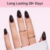 image:imageMelodySusie Gel Nail Kit with PART06G Cordless UV Lamp Rechargeable LED UV Light with Smart Sensor Classic Popular Colors Plant Based Nails Polish with Top Base Coat Builder Gel Beginner Nail KitBlack Agate JMNJ4