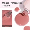 image:imageMelodySusie Gel Nail Kit with PART06G Cordless UV Lamp Rechargeable LED UV Light with Smart Sensor Classic Popular Colors Plant Based Nails Polish with Top Base Coat Builder Gel Beginner Nail KitMauve Sheer PinkB6644