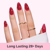 image:imageMelodySusie Gel Nail Kit with PART06G Cordless UV Lamp Rechargeable LED UV Light with Smart Sensor Classic Popular Colors Plant Based Nails Polish with Top Base Coat Builder Gel Beginner Nail KitGlassy RedB6802