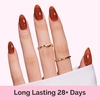 image:imageMelodySusie Gel Nail Kit with PART06G Cordless UV Lamp Rechargeable LED UV Light with Smart Sensor Classic Popular Colors Plant Based Nails Polish with Top Base Coat Builder Gel Beginner Nail KitCocoa BrownB6202