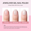 image:imageMelodySusie Gel Nail Kit with PART06G Cordless UV Lamp Rechargeable LED UV Light with Smart Sensor Classic Popular Colors Plant Based Nails Polish with Top Base Coat Builder Gel Beginner Nail KitSheer WhiteJFR81