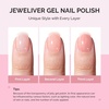 image:imageMelodySusie Gel Nail Kit with PART06G Cordless UV Lamp Rechargeable LED UV Light with Smart Sensor Classic Popular Colors Plant Based Nails Polish with Top Base Coat Builder Gel Beginner Nail KitASheer NudeJN19