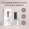 image:imageMelodySusie Gel Nail Polish Kit with UV Light PART06F Popular Color Gel with Builder and Baser ampGlossy Top Coat Soak Off Includes Nail Art Tools Nail Art Gift for Women amp GirlsBlackish Green517