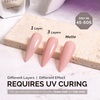 image:imageMelodySusie Gel Nail Polish Kit with UV Light PART06F Popular Color Gel with Builder and Baser ampGlossy Top Coat Soak Off Includes Nail Art Tools Nail Art Gift for Women amp GirlsPinkA2405