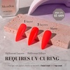 image:imageMelodySusie Gel Nail Polish Kit with UV Light PART06F Popular Color Gel with Builder and Baser ampGlossy Top Coat Soak Off Includes Nail Art Tools Nail Art Gift for Women amp GirlsANeon Red Orange224