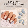 image:imageMelodySusie Gel Nail Polish Kit with UV Light PART06F Popular Color Gel with Builder and Baser ampGlossy Top Coat Soak Off Includes Nail Art Tools Nail Art Gift for Women amp GirlsAGray Blue251