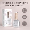 image:imageMelodySusie Gel Nail Polish Kit with UV Light PART06F Popular Color Gel with Builder and Baser ampGlossy Top Coat Soak Off Includes Nail Art Tools Nail Art Gift for Women amp GirlsPearlescent Gold Shimmerz147