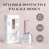 image:imageMelodySusie Gel Nail Polish Kit with UV Light PART06F Popular Color Gel with Builder and Baser ampGlossy Top Coat Soak Off Includes Nail Art Tools Nail Art Gift for Women amp GirlsACreamy Pink012