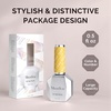 image:imageMelodySusie Gel Nail Polish Kit with UV Light PART06F Popular Color Gel with Builder and Baser ampGlossy Top Coat Soak Off Includes Nail Art Tools Nail Art Gift for Women amp GirlsJelly Yellow1644