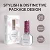 image:imageMelodySusie Gel Nail Polish Kit with UV Light PART06F Popular Color Gel with Builder and Baser ampGlossy Top Coat Soak Off Includes Nail Art Tools Nail Art Gift for Women amp GirlsADark Purple Glitter1748
